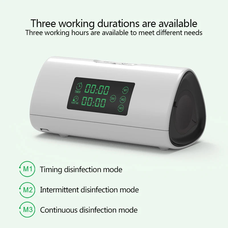 Portable Ozone Air Purifier & Disinfection Device – CPAP Cleaner, Household & Car Sterilizer