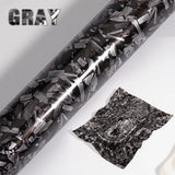300cm High Gloss Forged Carbon Fiber Vinyl Wrap Film – Black, Gold, Silver, Red – 30/50cm Width PVC Car Hood Adhesive Sticker thumbnail 24