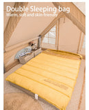 BSWOLF 2-Person Camping Sleeping Bag – Four Seasons, Portable & Warm thumbnail 7