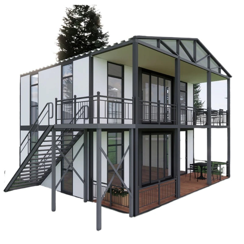 40ft / 20ft Luxury Foldable Expandable Container House – Portable Prefabricated Tiny Home for Camping & Living