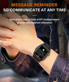 LAXASFIT Q11 Men’s Smart Watch with LED Flashlight, Fitness & Health Monitoring thumbnail 13