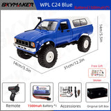 WPL C24-1 1:16 Scale 4WD RC Rock Crawler Truck with LED Lights – 2.4G Remote Control Off-Road Buggy thumbnail 18