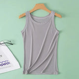 3-Piece Women’s Solid Color Knit Tank Top Vest Set thumbnail 6