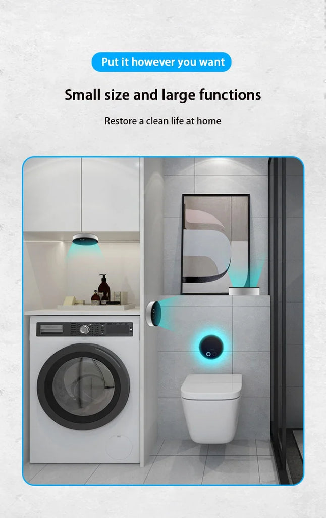 Xiaomi MIJIA Smart Ozone Air Purifier Robot for Shoes, Pets & Small Spaces