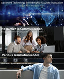 AI Language Translator Earbuds with Screen – 144 Languages | Real-Time Translation, Noise Cancelling, Waterproof Bluetooth Earphones thumbnail 7