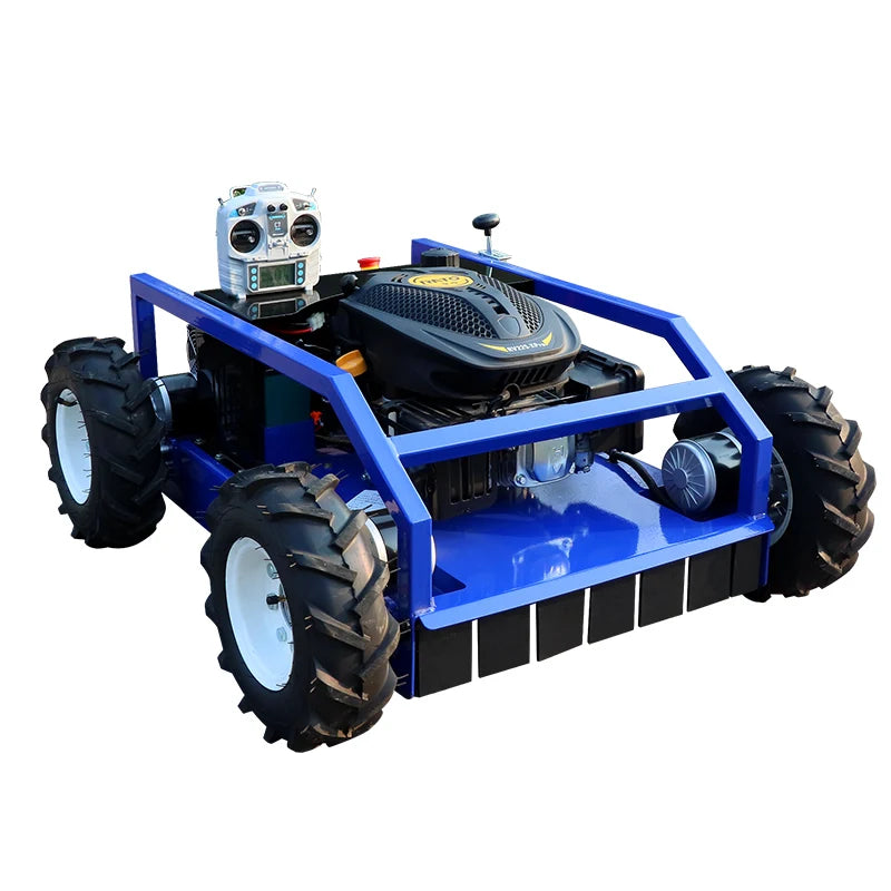 Customized Zero Turn Garden Track Wheel Crawler Remote Control Lawn Mower – Farm & Garden Robot