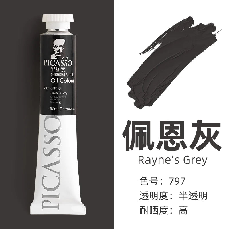 170ml Phoenix Large Tube Oil Paint – Non-Toxic, High Tint Strength, Mixable Artist Paint for Canvas & DIY Art