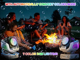 2025 Upgraded Bubble Machine with Remote Control, Automatic Rotation, RGB Lights, Rechargeable 1800mAh Battery, Type-C Charging – Kids & Party Fun thumbnail 10