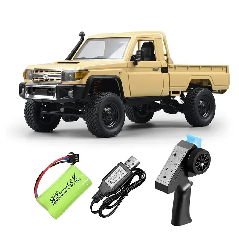 MN MODEL 1:12 RC Toyota Land Cruiser LC79 Rock Crawler MN82S Off-Road Pickup Truck