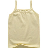 Cotton Girls Tank Top – Breathable Kids Camisole, Solid Color Sleeveless Vest for Ages 3-8 thumbnail 18