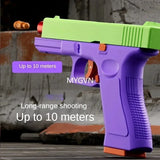 Multi‑Functional Soft Bullet Laser Toy Pistol with Shell Ejection & Double Firing Mode thumbnail 6