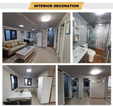 Expandable Prefab Container House 20ft 30ft 40ft Portable Steel Modular Home thumbnail 19