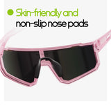 SCVCN Kids Photochromic Cycling Sunglasses UV400 TR90 Lightweight Sports Glasses for Boys and Girls Age 6–14 thumbnail 19