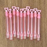 10-50pcs Colorful Heart Bubble Soap Bottles with Wands – Kids Party Favors & Wedding Gifts thumbnail 6
