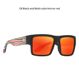 KDEAM Classic Square Polarized Sports Sunglasses UV400 Windproof Outdoor Fishing Driving Shades for Men KD093 thumbnail 33