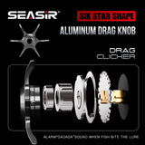 Seasir Salminus Baitcasting Reel – 8.0:1 Gear Ratio | Dual Aluminum Spools | 11+1BB | 12KG Drag Power thumbnail 6