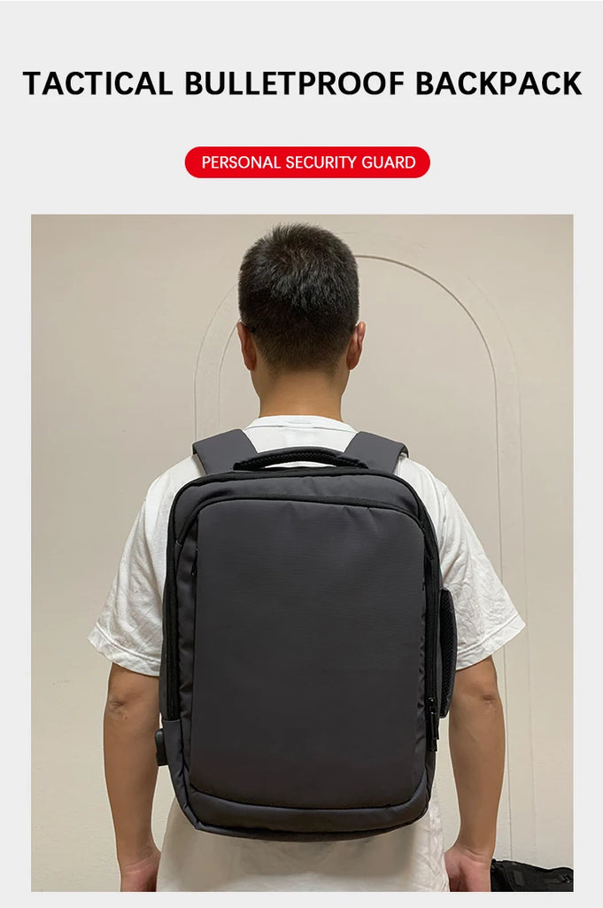 CKY Level II Bulletproof Backpack for Men – Standalone Ballistic Protection