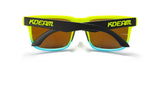 KDEAM Polarized Sunglasses – Unisex Square Frame UV400 Outdoor Eyewear (Red Mirror Lens, Model KD332) thumbnail 26