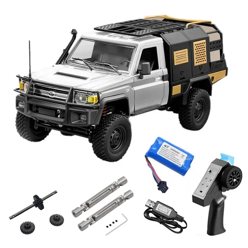 MN MODEL 1:12 RC Toyota Land Cruiser LC79 Rock Crawler MN82S Off-Road Pickup Truck
