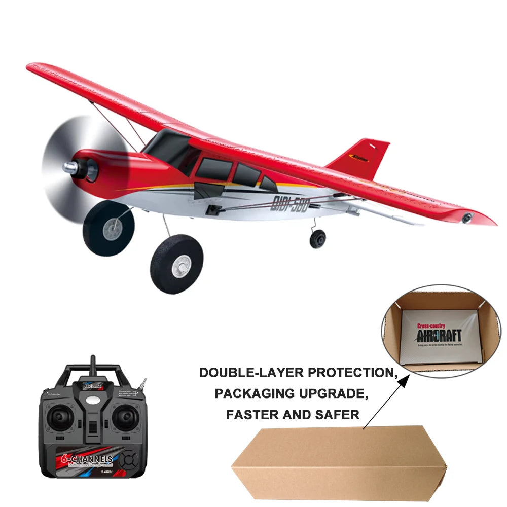 Qidi560 Moore M7 Off-Road RC Plane 4CH Brushless Remote Control Fixed Wing Aircraft – EPP Foam Model