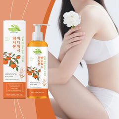 Persimmon Moisturizing Body Wash 120ml – Natural Deodorant Shower Gel for Odor Control & Soft Skin
