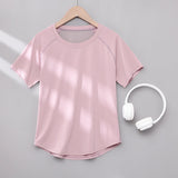 DRUR Women’s Breathable Yoga & Gym T-Shirt – Quick Dry Short Sleeve Workout Top thumbnail 15