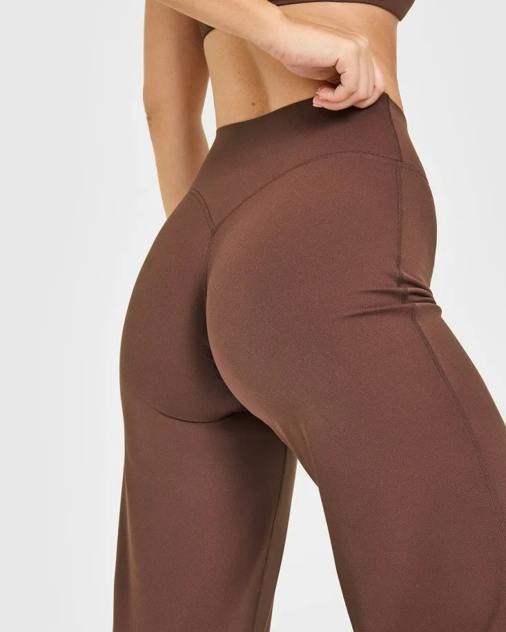 NCLAGEN Women's Sport Trousers – Straight-Leg Ultra Soft Yoga & Running Pants