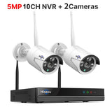 Hiseeu 3/5MP WiFi CCTV Camera Security System 10CH NVR Wireless Surveillance with IR Night Vision thumbnail 59