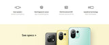 Global Firmware Xiaomi Mi 11 Lite 5G Smartphone – AMOLED, Snapdragon 780G, 64MP Triple Camera, 6.55" Full Screen, 90Hz – Used thumbnail 18