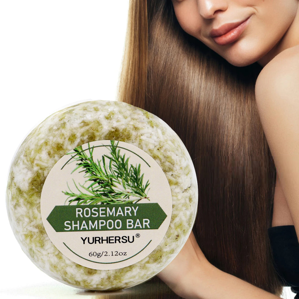 Rosemary Shampoo Soap – Nourishing & Repairing Hair, Unisex, 60g