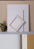 5pcs White Blank Square Artist Canvas Wooden Frame Cotton Boards for Oil, Acrylic & Watercolor Painting thumbnail 13