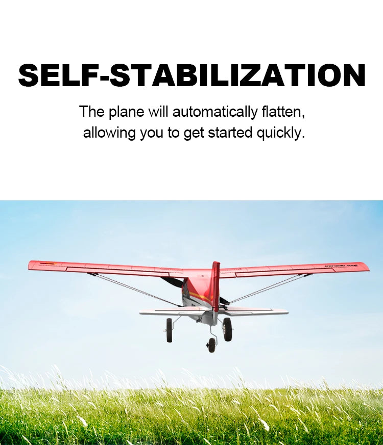 Qidi560 Moore M7 Off-Road RC Plane 4CH Brushless Remote Control Fixed Wing Aircraft – EPP Foam Model