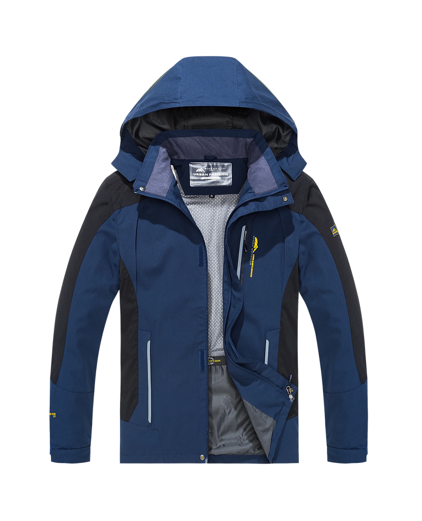 Men’s Waterproof Hiking Jacket – Windproof, Lightweight & Built for the Outdoors