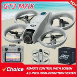 GT3 MAX 8K HD Mini Drone with 4.3" Remote Control – 360° Flip Quadcopter for Kids thumbnail 1