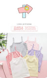 Cotton Girls Tank Top – Breathable Kids Camisole, Solid Color Sleeveless Vest for Ages 3-8 thumbnail 7