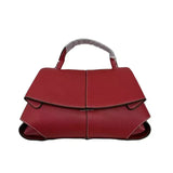 Women’s Pleated Faux Leather Handbag – Luxurious Texture Shell Shoulder Bag thumbnail 16