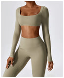 Seamless 2-Piece Women’s Yoga Set – Fitness Leggings & Sports Bra Workout Suit thumbnail 16