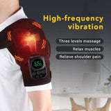 Wireless Shoulder Heating Pad With Massage 6 Temperature Levels App Control 5000mAh Battery AMH02 thumbnail 10
