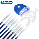 Vaclav V1703 Teeth Whitening Gel Kit with LED Light Lamp and Custom Trays thumbnail 7