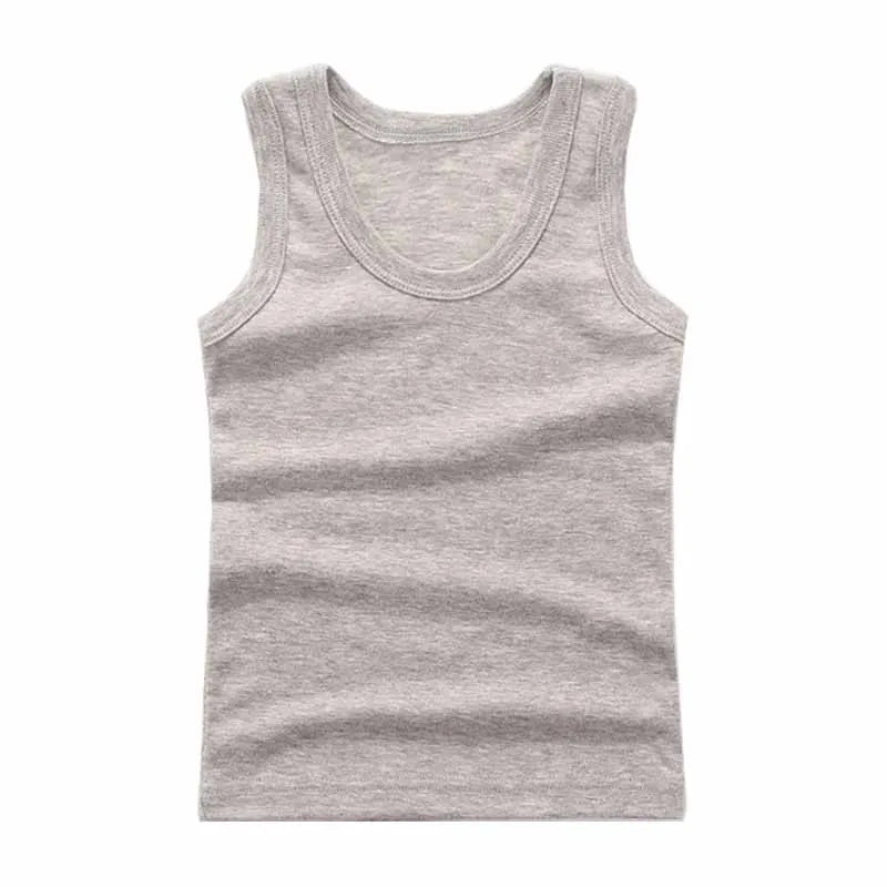 Kids Summer Vests – Boys & Girls Cotton Sleeveless Tank Tops (Ages 2–12)