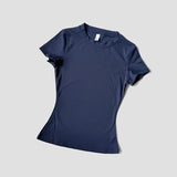 Women Seamless Yoga Top – Short Sleeve Fitness & Activewear Shirt thumbnail 19