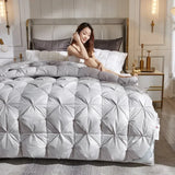 Five-Star Hotel Style Goose Down Duvet – Warm Winter Quilt for Single & Double Beds – Soft Quilted Polyester Comforter 150x200cm to 200x230cm thumbnail 44