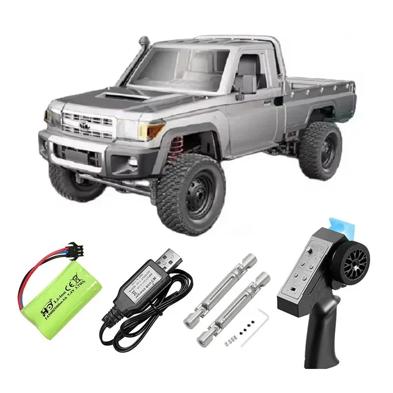 MN MODEL 1:12 RC Toyota Land Cruiser LC79 Rock Crawler MN82S Off-Road Pickup Truck