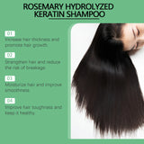 3pcs Rosemary Hair Growth Shampoo Set 100ml – Thickening Hydrolyzed Keratin Formula for Dry, Frizzy & Damaged Hair thumbnail 10