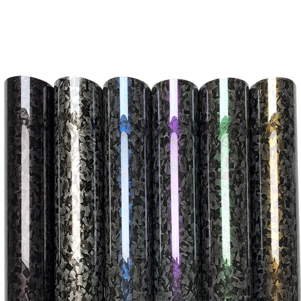 Carbon Fiber Vinyl Wrap Film Waterproof Glossy Self Adhesive Car Sticker Roll 150cm PVC Auto Body Protection Decal