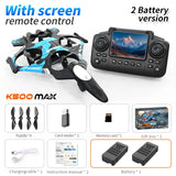 K500 MAX 2.4G Remote Control Fighter Jet Drone with Screen & 360° Rolls thumbnail 45