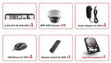 8CH 4K AHD DVR CCTV System with 8MP Dome Cameras – IR Night Vision, Face & Motion Detection thumbnail 8