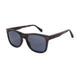 SHINU Handmade Natural Wood Polarized Sunglasses – Ebony, Zebra & Red Sandalwood UV400 Rectangle Frame for Men & Women thumbnail 32
