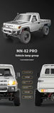 MN MODEL 1:12 RC Toyota Land Cruiser LC79 Rock Crawler MN82S Off-Road Pickup Truck thumbnail 13