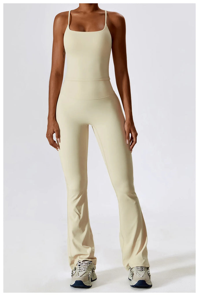 Seamless 2-Piece Women’s Yoga Set – Fitness Leggings & Sports Bra Workout Suit